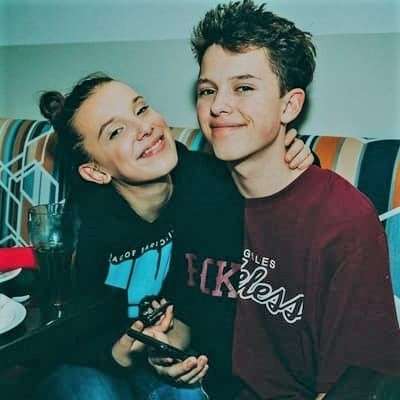 Jacob with His Girlfriend - personal life