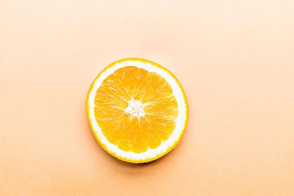copy space orange cut background half sliced vitamin c healthy food orange color orange slice t20 nRRv46