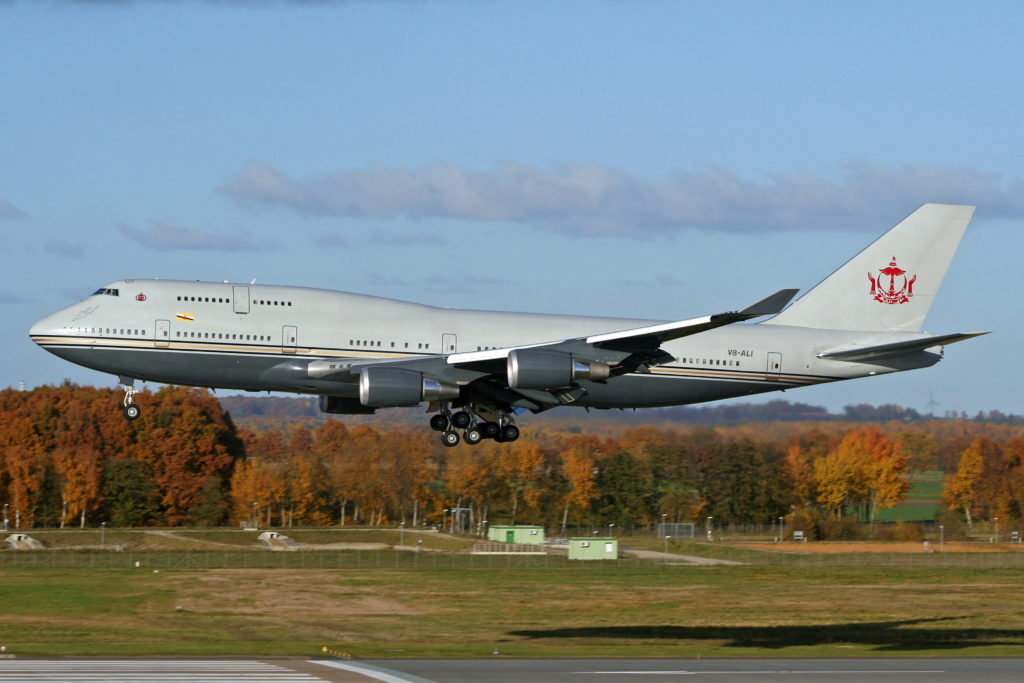 Boeing 747-430 – Sultan of Brunei – $323 million