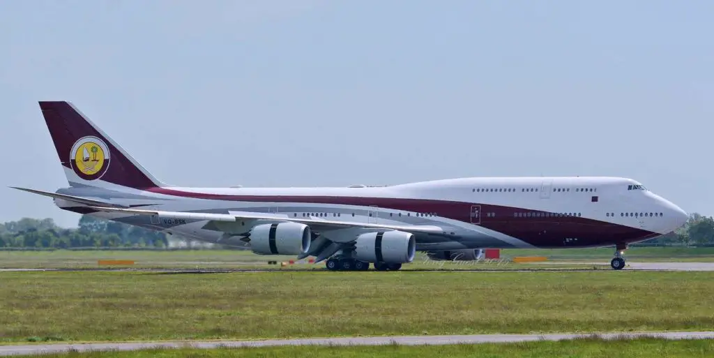 Boeing 747-8 VIP – Anonymous – $558 million