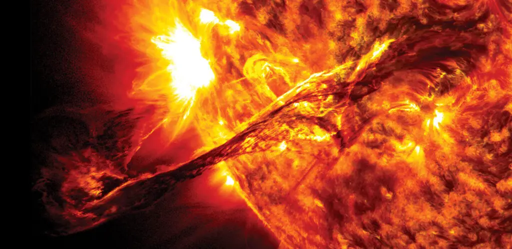 Solar flare (2012)