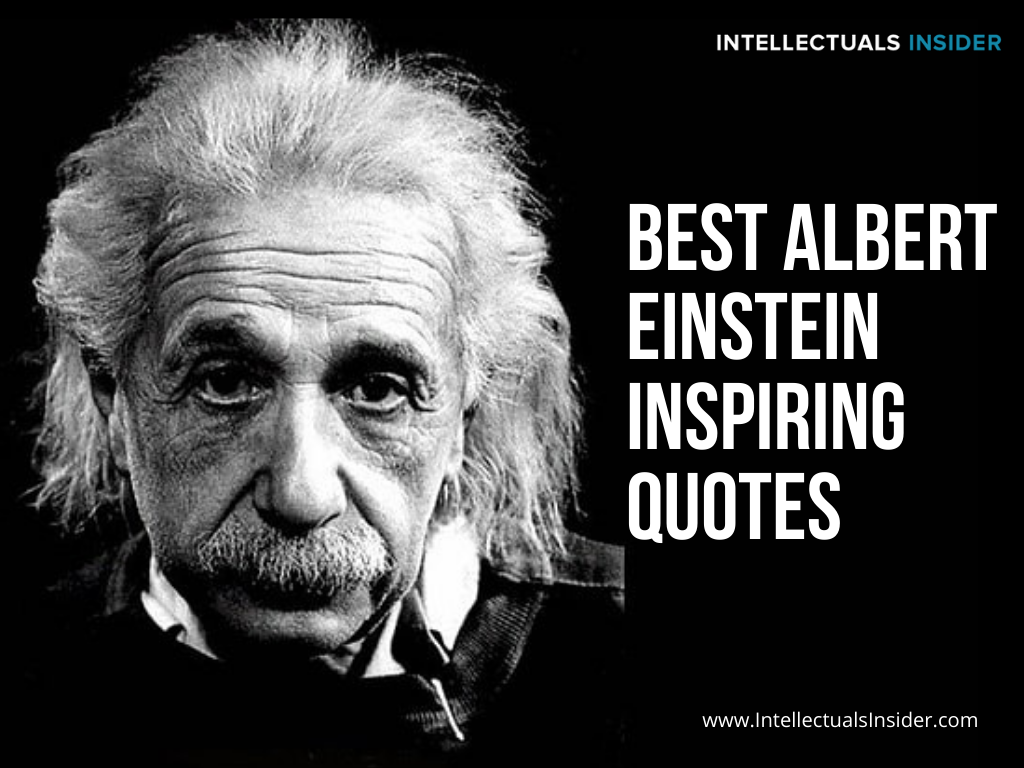 Best Inspiring Einstein Quotes