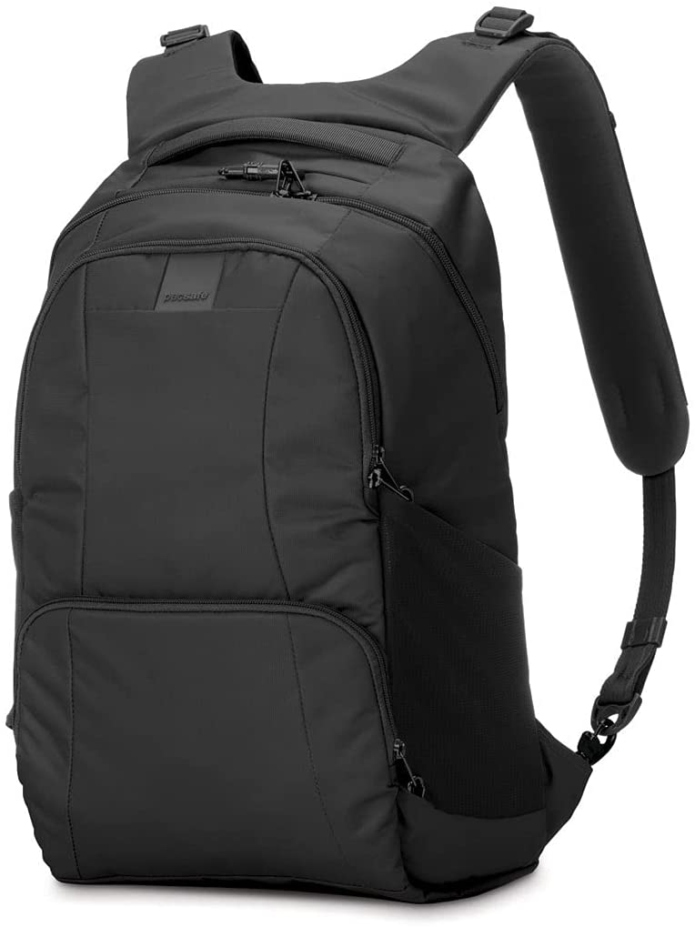 Pacsafe Metrosafe LS450 25 Liter Anti Theft Laptop Backpack Best Backpacks with Hidden Pockets