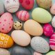 easter eggs, eggs, background