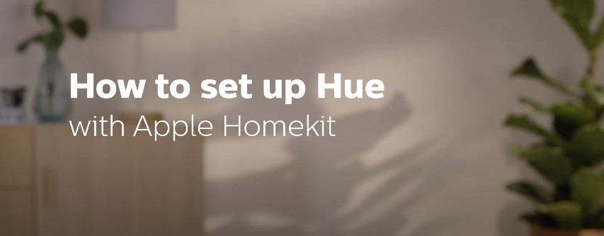 How to connect Hue with home kit