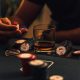 person holding clear drinking glass