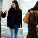 courtney cox coco arquette have heated conversation london heathrow airport