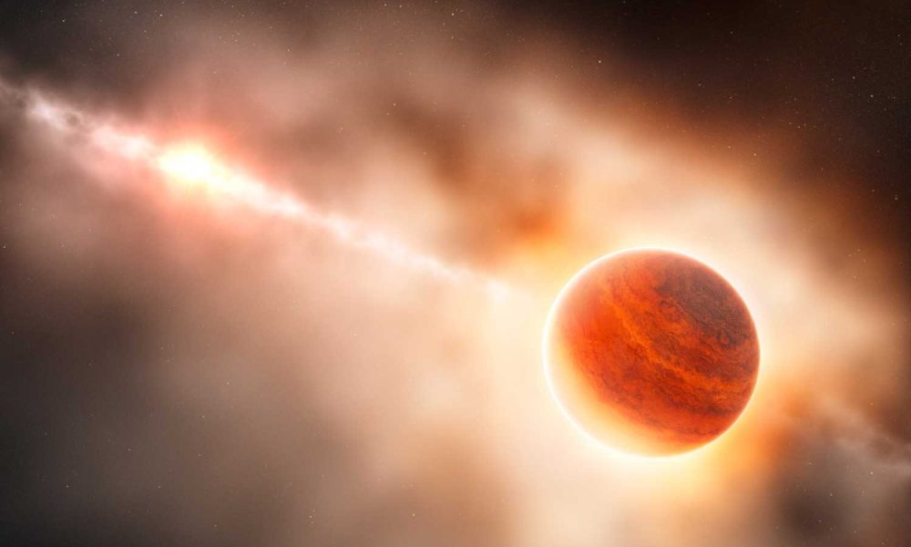 u m astronomers conduct first search for forming planets with new space telescope gas giant