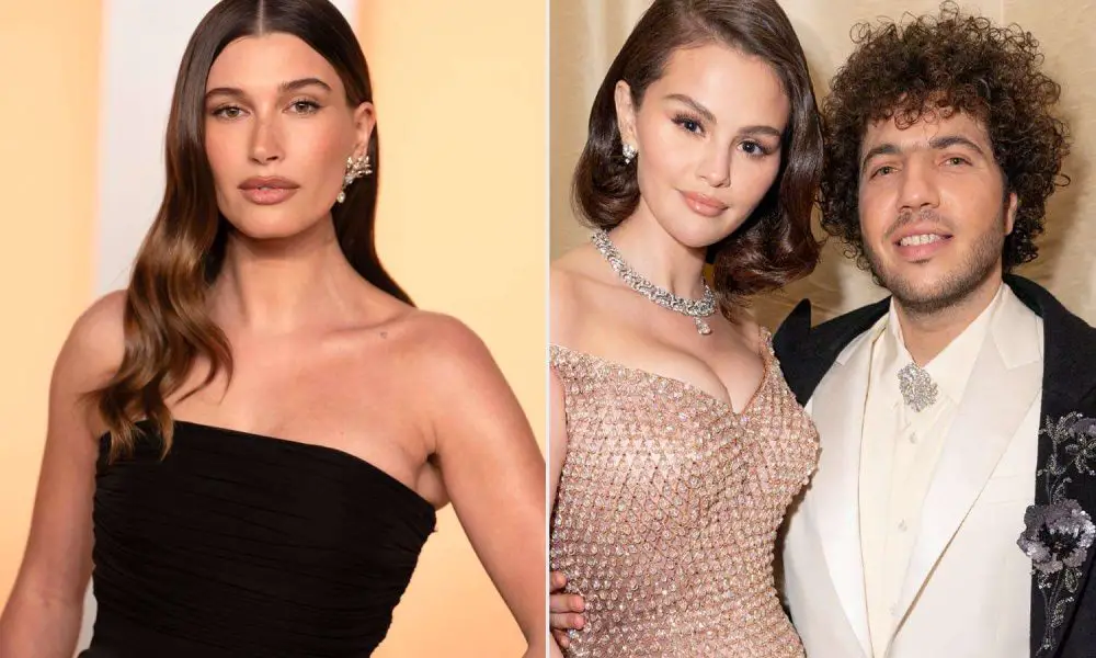 hailey bieber selena gomez benny blancp 030825 b6764675ffe54feebcc20cb41f0523d0