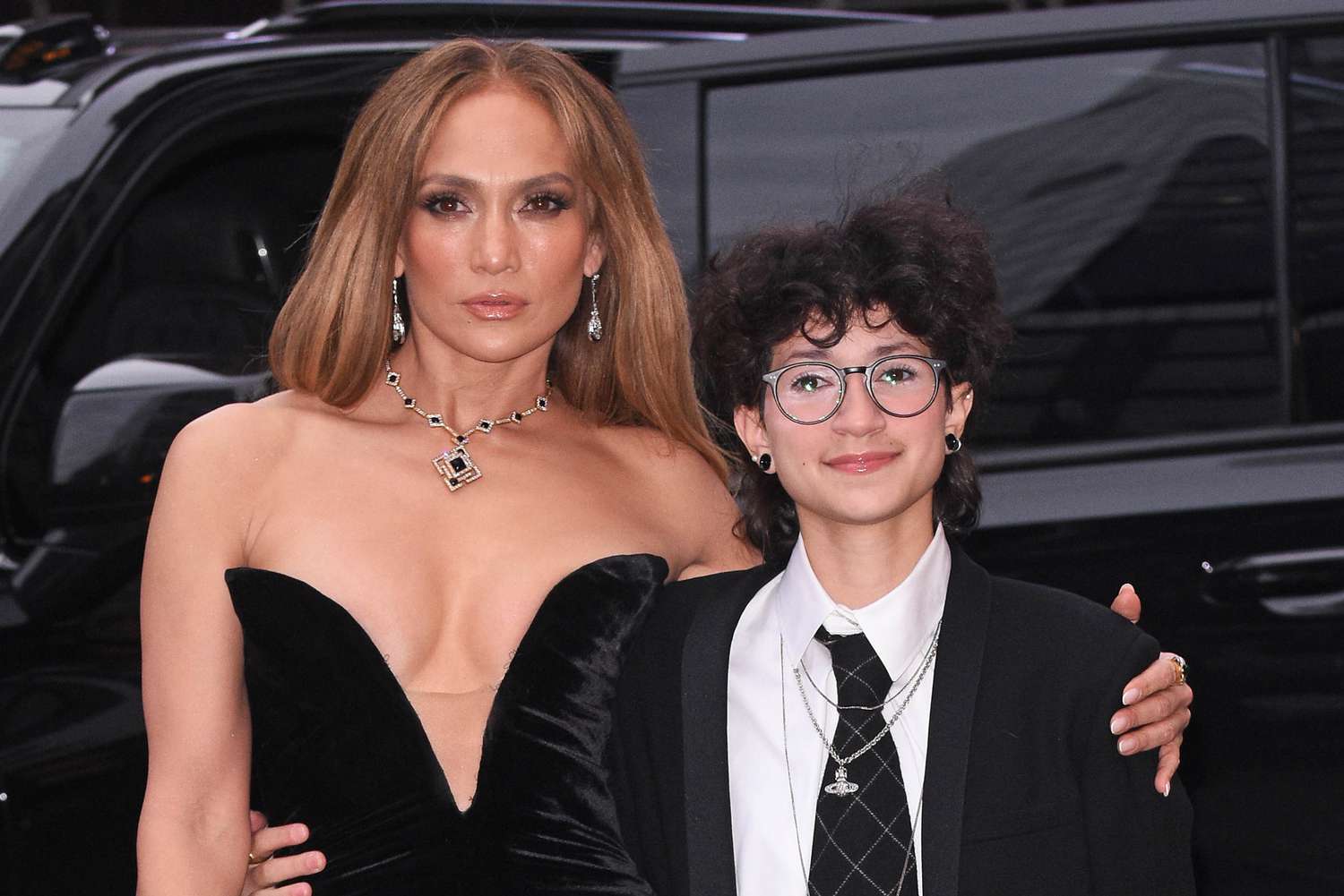 Jennifer Lopez and Emme Muniz new york 040325 b5b8b357cb2d435a90e4946ddf9ae8f2