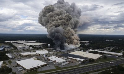 Biolab fire pic