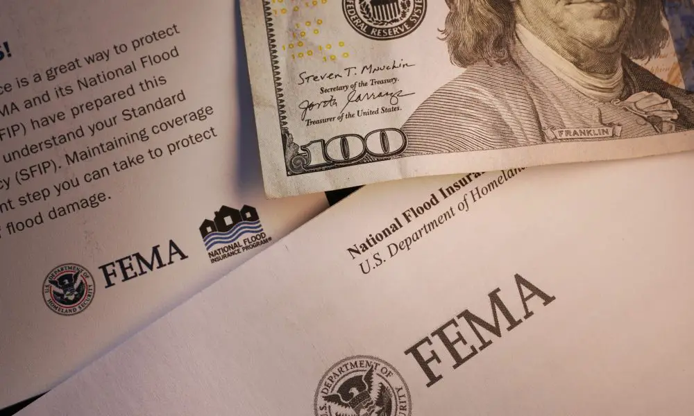 FEMA letterhead 100 dollar bill AdobeStock scaled