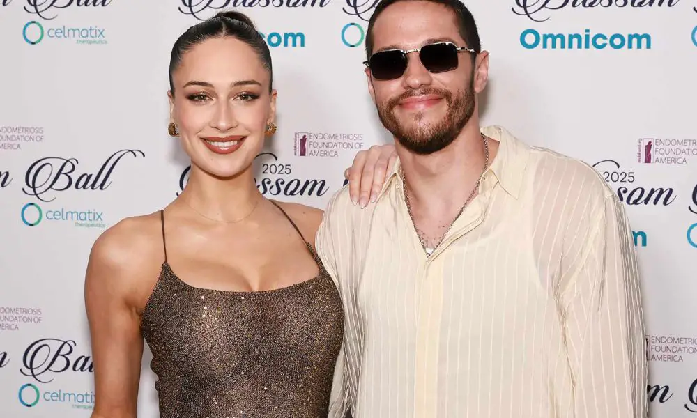elsie hewitt pete davidson blossom ball new york 051625 c6979d72665540e482da9a7581bf7ad0
