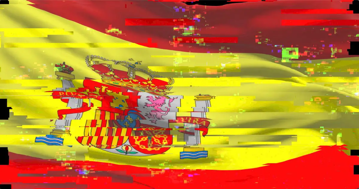 spain flag glitch