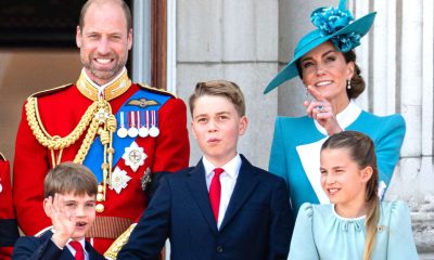 Prince Louis Prince Princess of Wales Prince George Princess Charlotte Trooping the Colour 02 061425