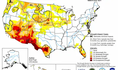 U.S Drought Monitor graphic for June 2025 scaled