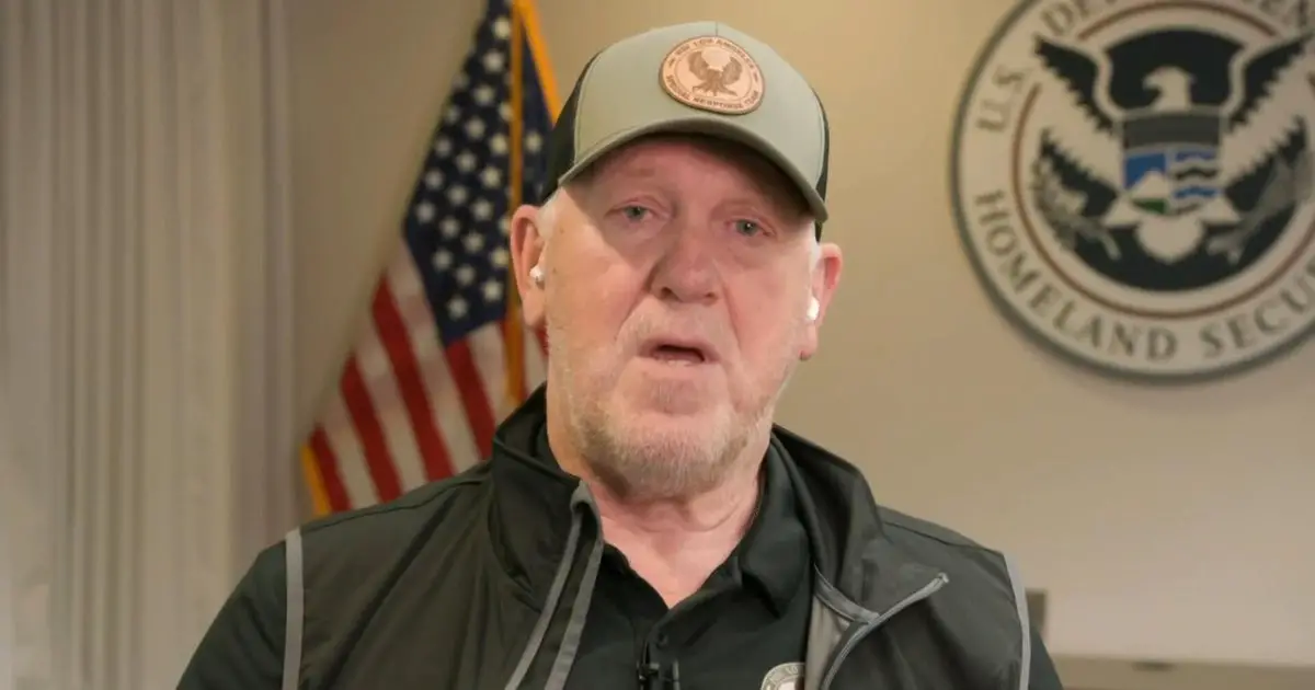 cbsn fusion trumps call to arrest newsom was taken out of context border czar tom homan says thumbna