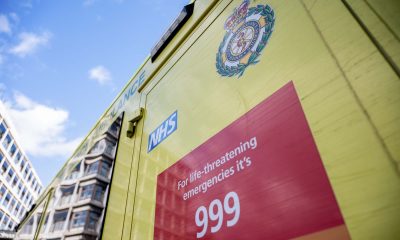 details of NHS on ambulance in england getty