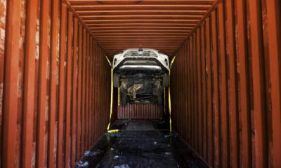 stolen toyota in shipping container bloomberg 580x386
