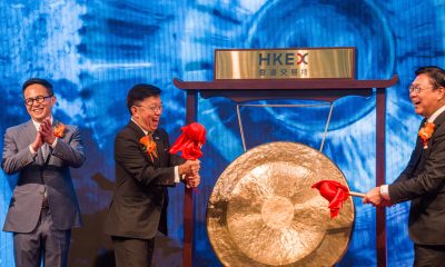 FWD groups listing ceremony at hong kong stock exchange bloomberg scaled
