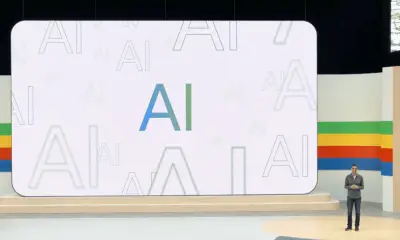 Sundar AI backdrop Google IO