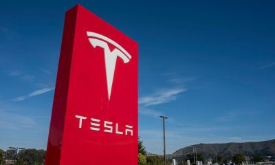 Tesla sign Getty