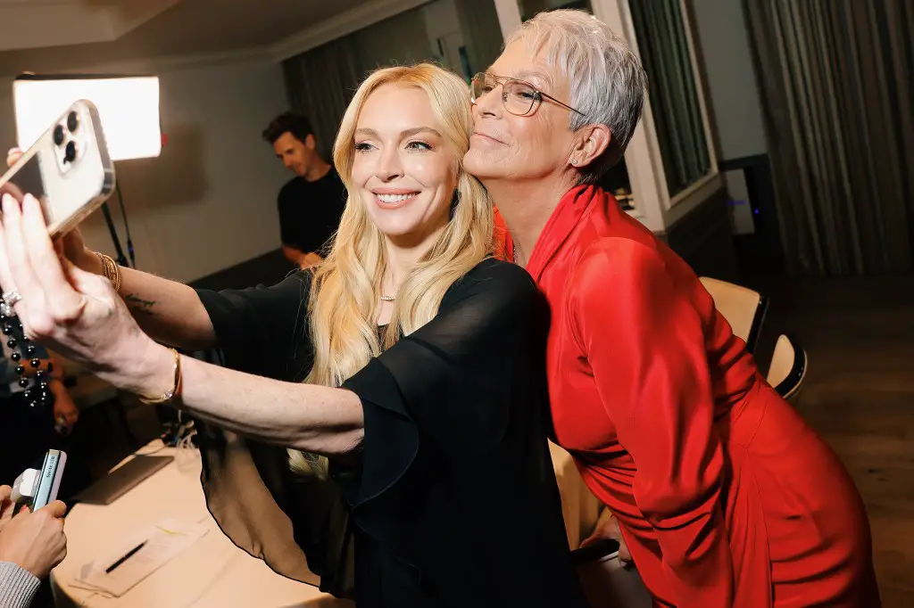 shutterstock editorial EXCLUSIVE Lindsay Lohan Attend 15406405l