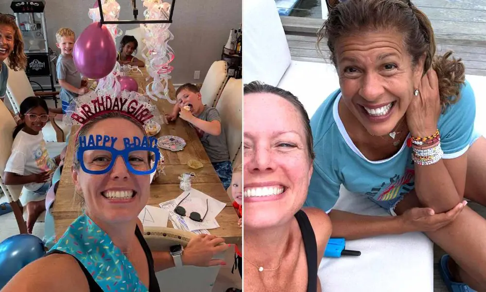 Dylan Dreyer Celebrates Her Birthday with Hoda Kotb and Their Kids 080425 1 d2829171cc7e40cc969808ca