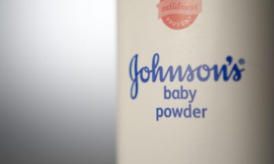 Johnsons baby powder Bloomberg photo