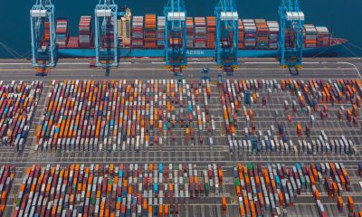 containers at port of los angeles bloomberg scaled