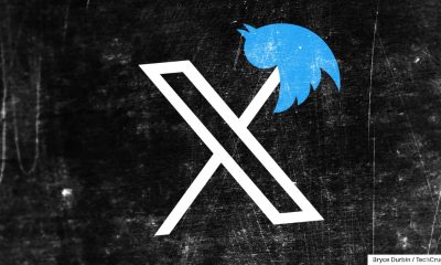 x logo impales twitter bird