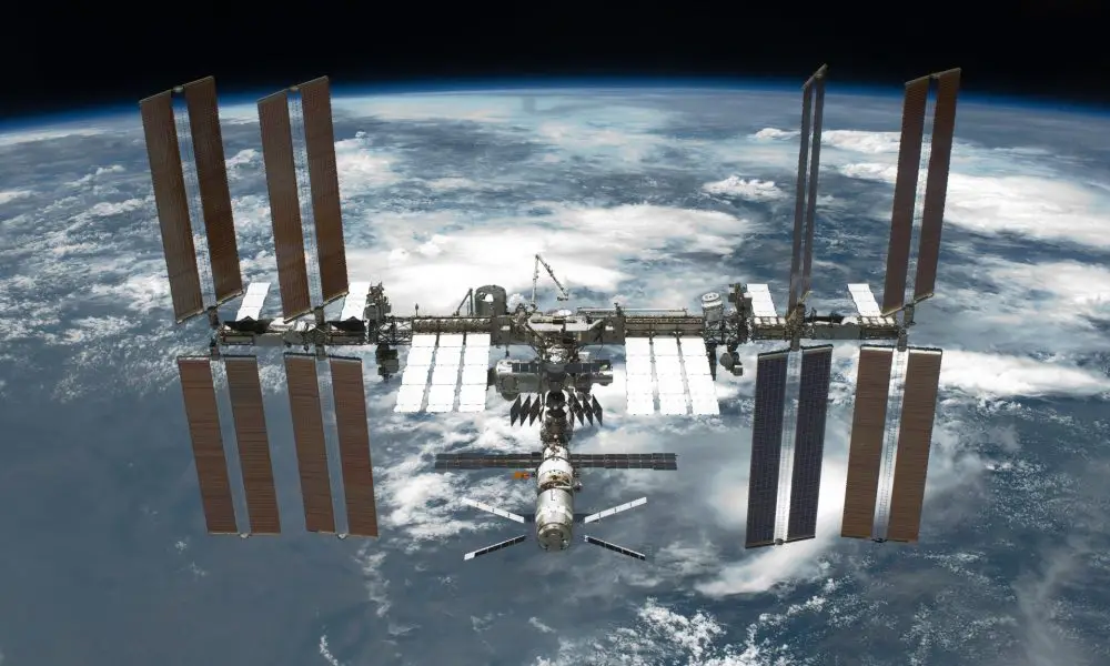 STS 134 International Space Station after undocking 20260316 231949