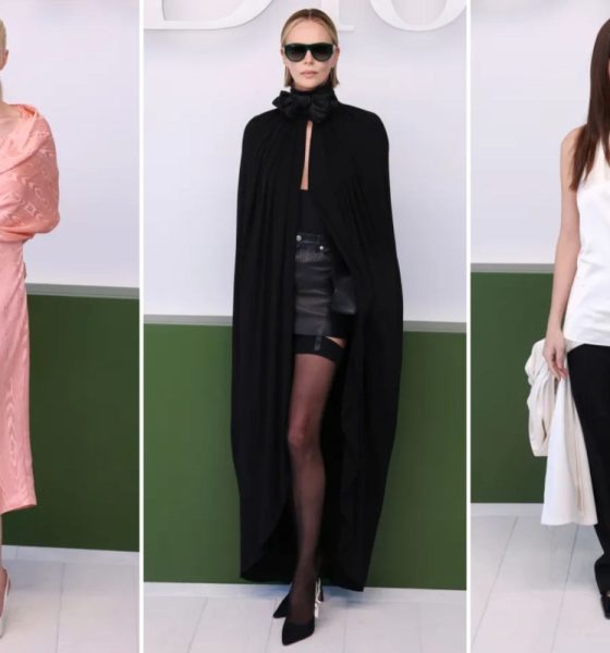 celebrities at paris fashion week