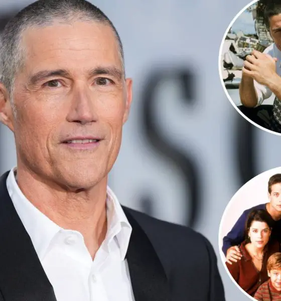 matthew fox poses photographers upon 123282321