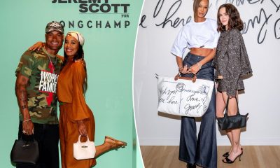 longchamp jeremy scott party