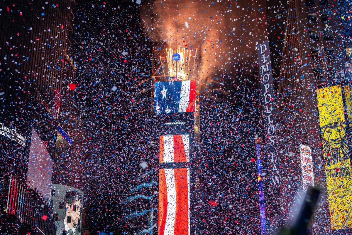 America250 NYE Times Square ball