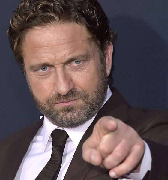 gerard butler at the angel has fallen la premiere