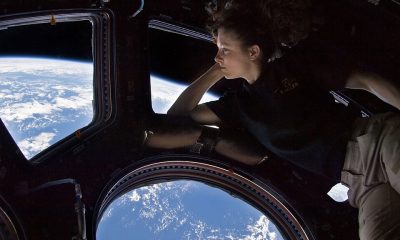 Tracy Caldwell Dyson in Cupola ISS 20260709 054437