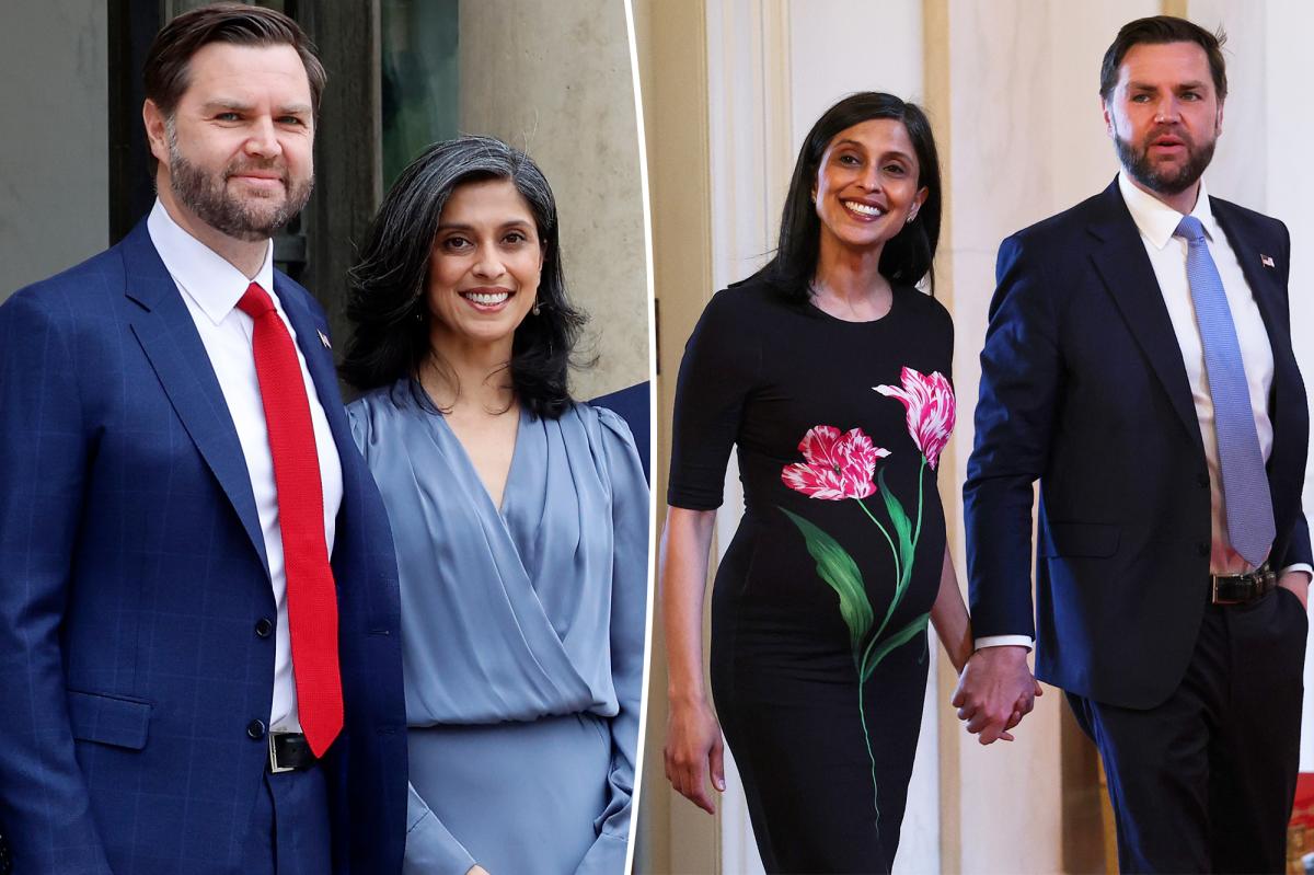 Vice President JD Vances wife Usha gives birth to baby No. 4