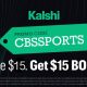 kalshi promo code cbssports
