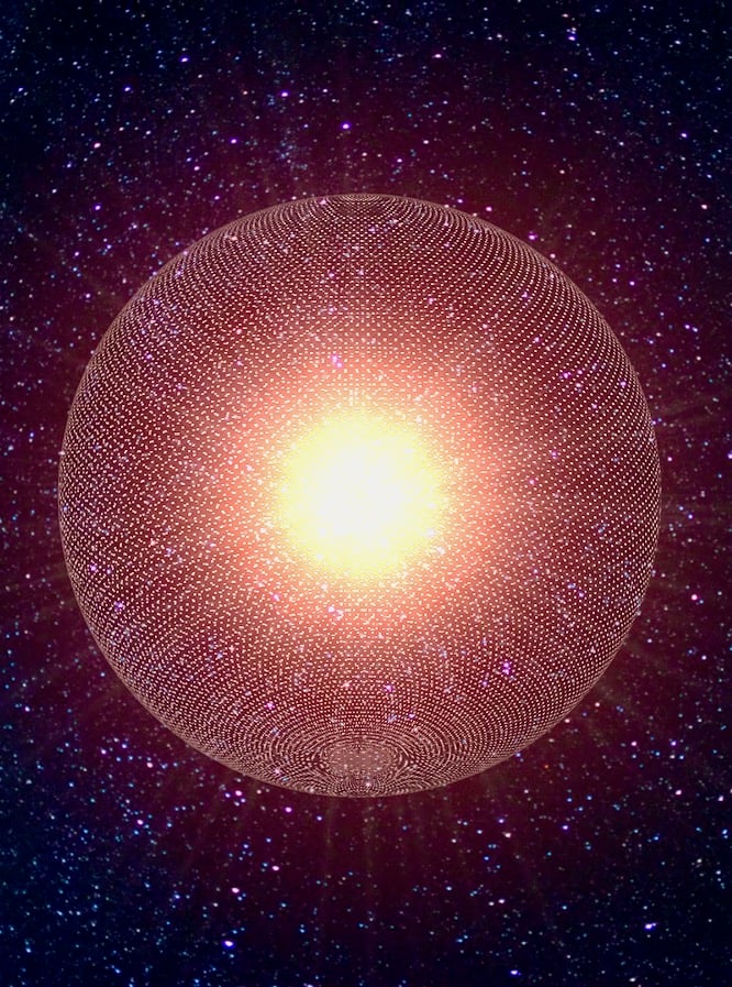 Dyson Swarm realistic representation cropped 20260827 035246