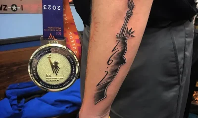 NYC marathon tattoo