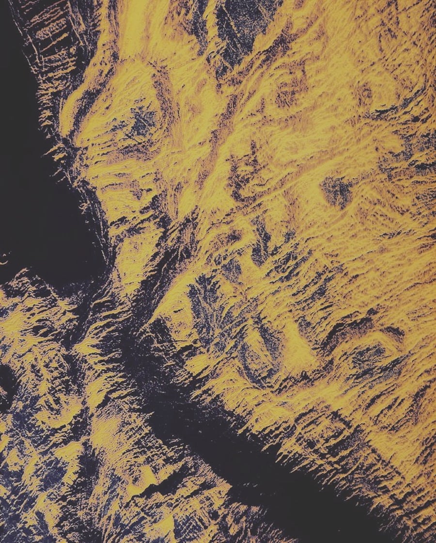 magellan radar image of surface of venus nasascience photo library 20260815 213559