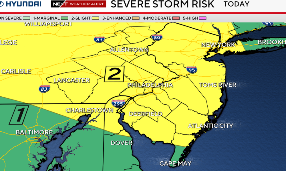 tuesday severe risk